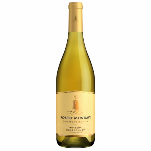 Robert Mondavi Private Selection Buttery Chardonnay White Wine Perspective: back