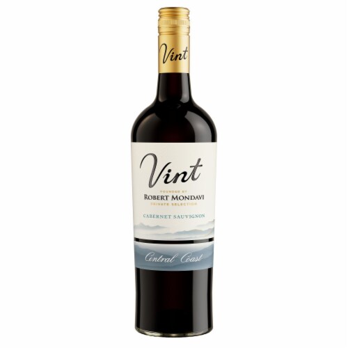 Vint Central Coast Cabernet Sauvignon Red Wine Perspective: back
