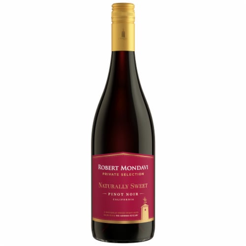 Robert Mondavi Private Selection Naturally Sweet Pinot Noir Red Wine Perspective: back
