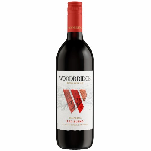Woodbridge Red Blend Red Wine Perspective: back