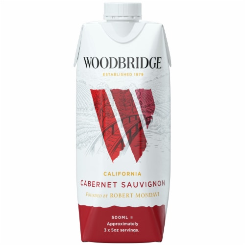 Woodbridge Cabernet Sauvignon Red Wine Box Perspective: back