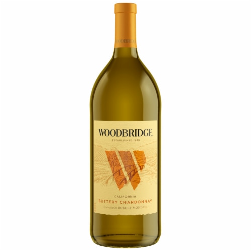 Woodbridge Buttery Chardonnay White Wine Perspective: back