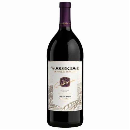 Woodbridge Zinfandel Red Wine Perspective: back