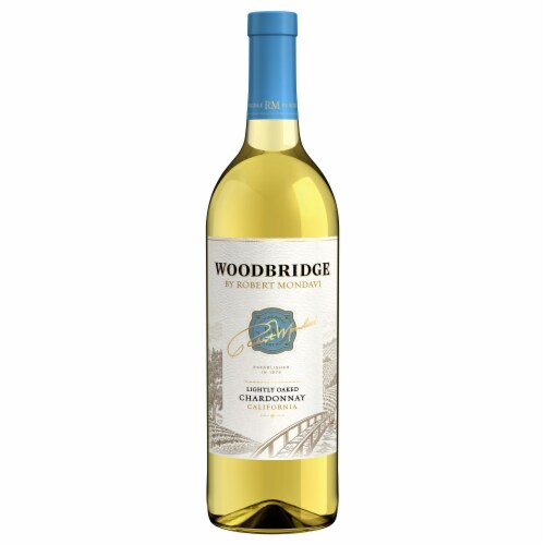Woodbridge® by Robert Mondavi Lightly Oaked Chardonnay California White Wine Perspective: back