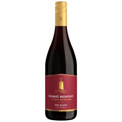 Robert Mondavi Private Selection California Red Blend Red Wine Perspective: back
