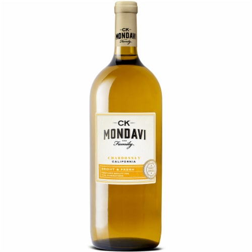 Ck Mondavi Chardonnay California White Wine Perspective: back