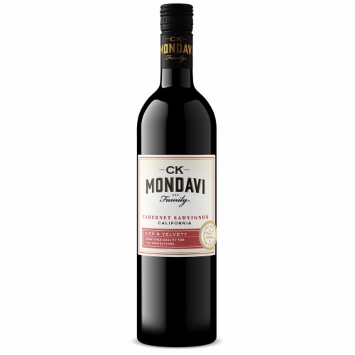 Ck Mondavi Cabernet Sauvignon California Red Wine Perspective: back