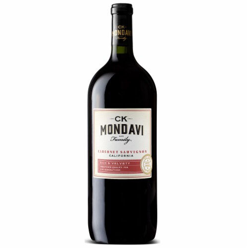 Ck Mondavi Cabernet Sauvignon California Red Wine Perspective: back