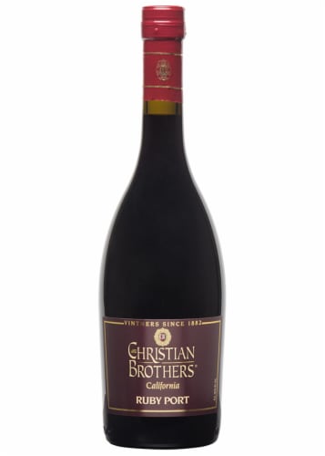 Christian Brothers Ruby Port Perspective: back
