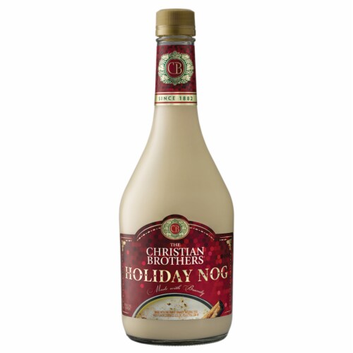 Christian Brothers Egg Nog Cocktail Perspective: back