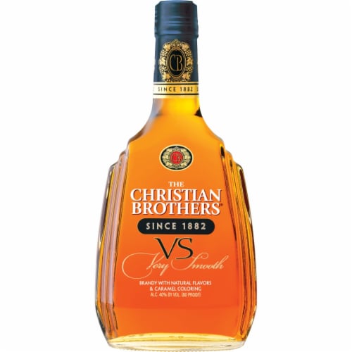 Christian Brothers Vs Grape Brandy Perspective: back