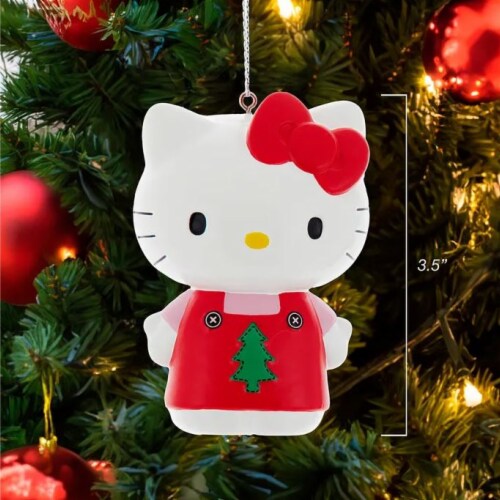 Hello Kitty with Tree Ornament Perspective: back