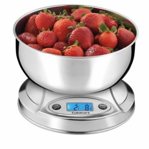 Cuisinart PrecisionChef Bowl Digital Kitchen Scale - Stainless Steel