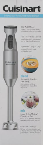Cuisinart Smart Stick 2-Speed Hand Blender - Silver Perspective: back