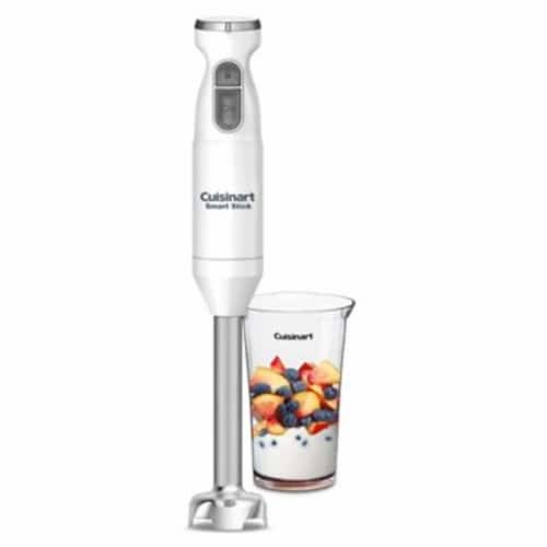 Cuisinart® Smart Stick® Hand Blender - White Perspective: back