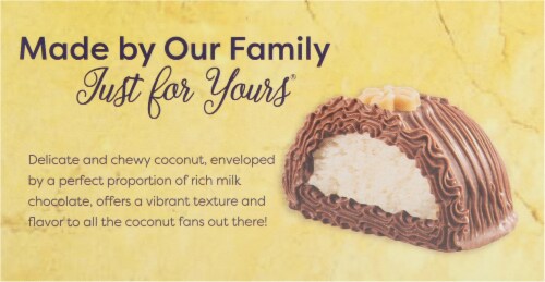 Sarris Candies Coconut Egg Perspective: back
