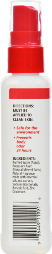 Crystal Essence Mineral Deodorant Body Spray Pomegranate - 4 fl oz - Pack of 3 Perspective: back