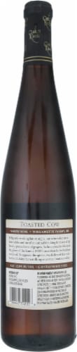Oak Toasted Cow White Vinters Oregon White Blend Wine Perspective: back