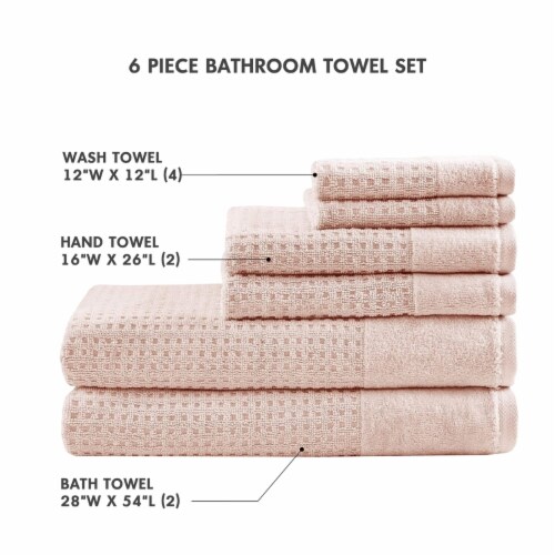 Madison Park Signature 800GSM 100% Cotton 8 Piece Towel Set