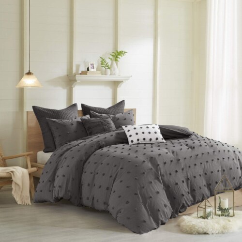 Brooklyn cotton jacquard comforter set hotsell
