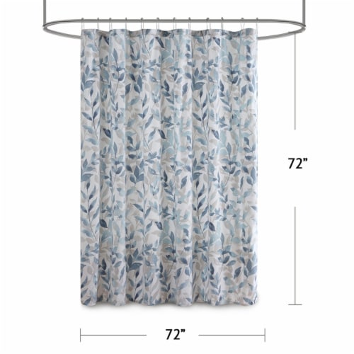 Madison Park Essentials Polyester Shower Curtain MPE70-872 Perspective: back