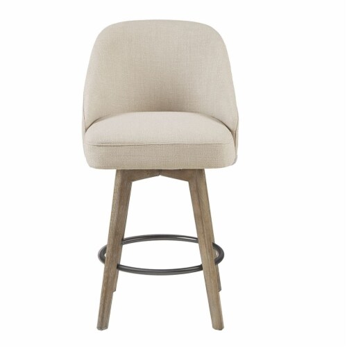Madison Park Pearce Counter Stool with Swivel Seat MP104-0988 Perspective: back