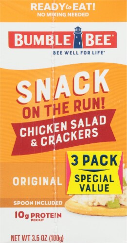 Bumble Bee® Snack on The Run Chicken Salad Perspective: back