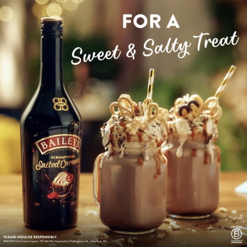 Baileys Liqueur Salted Caramel Perspective: back
