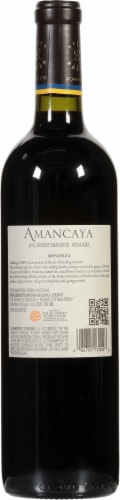 Bodegas Caro Amancaya Malbec Cabernet Sauvignon Perspective: back