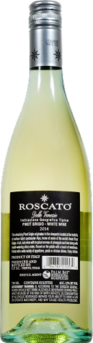 Roscato Pinot Grigio Perspective: back