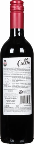 Callia Alta Malbec Perspective: back
