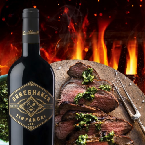 Boneshaker Old Vine Zinfandel Perspective: back
