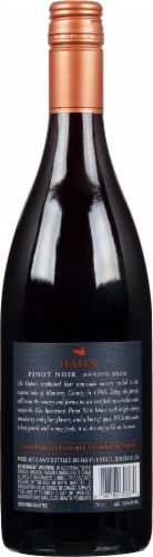 Hahn Pinot Noir Perspective: back