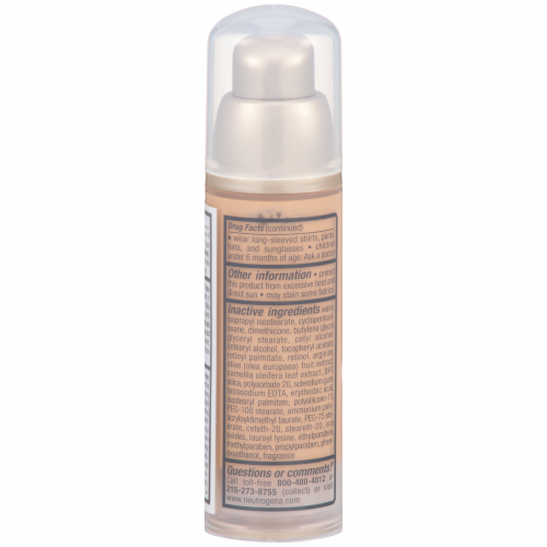 Neutrogena Healthy Skin Ivory to Fair SPF 20 Enhancer Perspective: back
