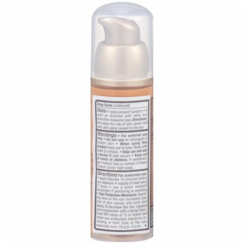 Neutrogena® Healthy Skin® Medium to Olive 60 Enhancer Broad Spectrum Spf 20 Perspective: back