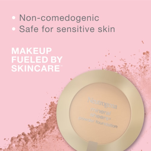 Neutrogena Mineral Sheers 70 Honey Beige Powder Foundation SPF 20 Perspective: back