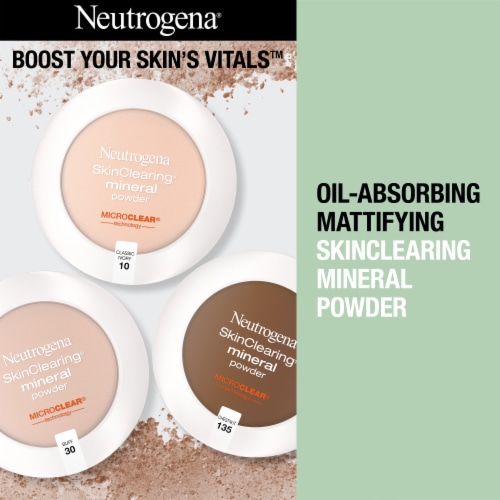 Neutrogena SkinClearing 40 Nude Mineral Powder Perspective: back
