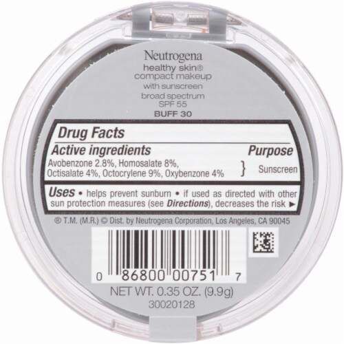 Neutrogena Healthy Skin Buff Compact Makeup Perspective: back