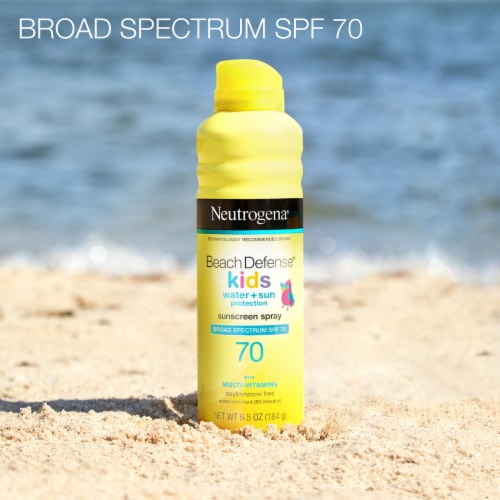 Neutrogena® Beach Defense® Kid's Sunscreen SpraySPF 70 Perspective: back