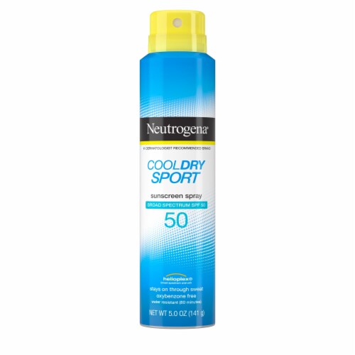 Neutrogena Cooldry Sport Water-Resistant Sunscreen Spray SPF 50 Perspective: back