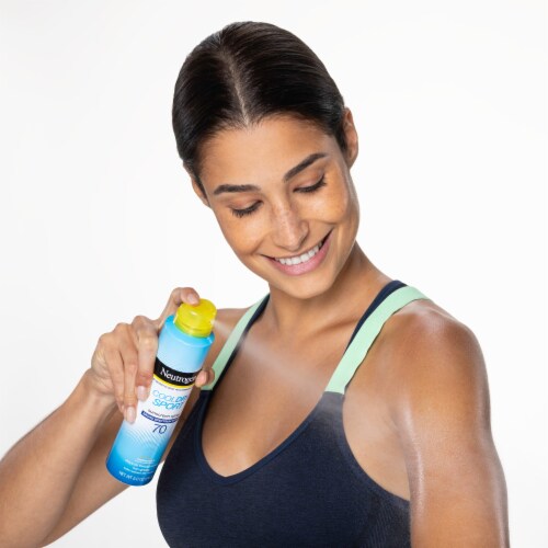 NEUTROGENA® CoolDry Sport Sunscreen Spray SPF 70 Perspective: back