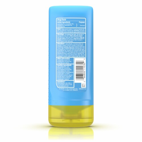 Neutrogena® Cool Dry SPF 70 Sport Sunscreen Lotion Perspective: back