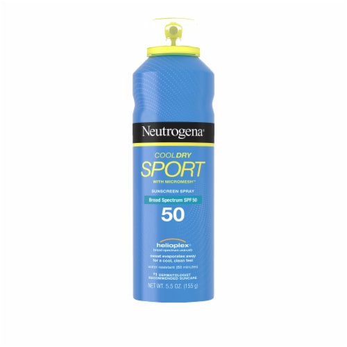NEUTROGENA® CoolDry Sport Sunscreen Spray SPF 50 Perspective: back