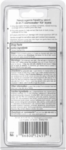 Neutrogena Healthy Skin 3-In-1 Buff Concealer for Eyes Perspective: back