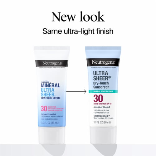 Neutrogena Mineral Ultrasheer Dry-Touch SPF 30 Sunscreen Lotion Perspective: back