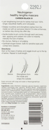 Neutrogena Healthy Lengths 01 Carbon Black Mascara Perspective: back