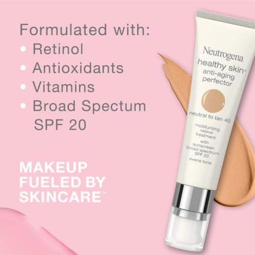 Neutrogena Healthy Skin Anti-Aging Moisturizer, Fair/Light, 1 fl. oz Perspective: back