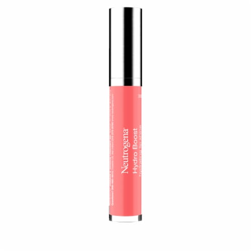 Neutrogena Hydro Boost Moisturizing Lip Gloss with Hyaluronic Acid to Soften Lips 30 Flushed Coral Perspective: back