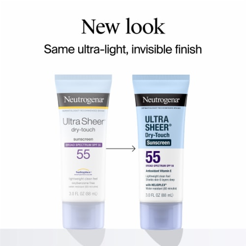 Neutrogena Ultra Sheer Dry-Touch Sunscreen Lotion Broad Spectrum SPF 70, 3  fl oz - Gerbes Super Markets