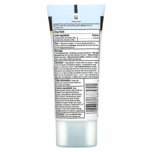 Neutrogena Ultra Sheer Dry-Touch SPF 45 Sunscreen Lotion Perspective: back
